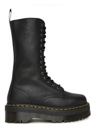 Dr. Martens Δερμάτινες Γυναικείες Μπότες Μαύρες - Dr Martens