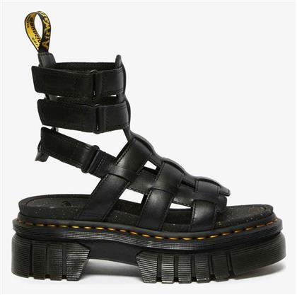 Dr. Martens Ricki Δερμάτινα Γυναικεία Σανδάλια Gladiator Flatforms σε Χρώμα - Dr Martens
