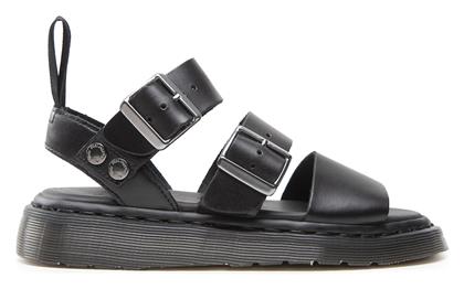 Dr. Martens Sandały Δερμάτινα Σανδάλια Μαύρα - Dr Martens