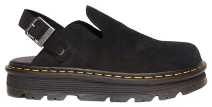 Dr. Martens Zebzag Δερμάτινες Χειμερινές Ανδρικές Παντόφλες Μαύρες - Dr Martens
