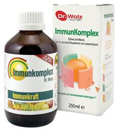 Dr. Wolz Immunkomplex Συμπλήρωμα για την Ενίσχυση του Ανοσοποιητικού 250ml - Dr Wolz
