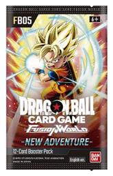 Dragon Ball Super Card Game Fb05 Fusion World New Adventure Booster - Namco Bandai