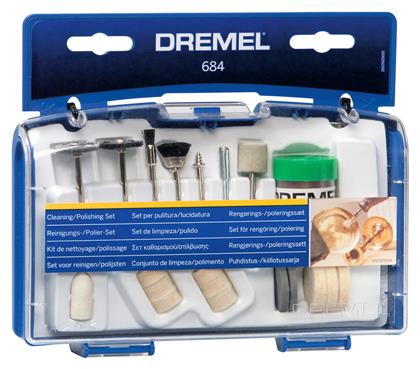 684 Σετ για Καθάρισμα / Γυάλισμα 26150684JA 20τμχ Dremel