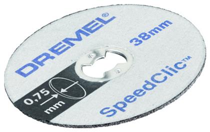 Δίσκοι Κοπής Ακριβείας EZ SpeedClic SC409 2615S409JB 5τμχ Dremel