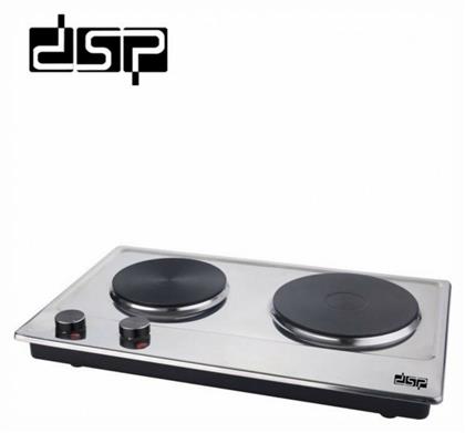 KD-4047 Επιτραπέζια Εστία Εμαγιέ Διπλή Λευκή DSP