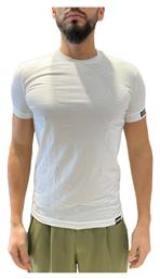 Ανδρικό T-shirt Λευκό με Στάμπα Dsquared2