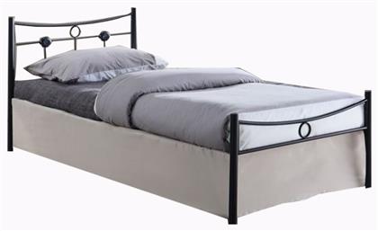 Dugan Μονό για Στρώμα 90x200cm Μαύρο - Woodwell