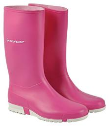 Αντιολισθητικές Unisex Γαλότσες Εργασίας Γονάτου Ροζ Dunlop