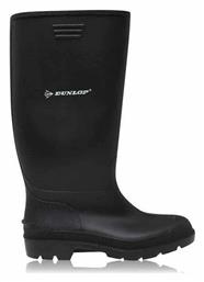 Mens Wellingtons Αντιολισθητικές Ανδρικές Γαλότσες Εργασίας Γονάτου σε Μαύρο Χρώμα Dunlop