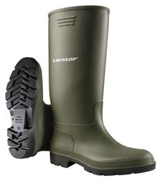 Pricemastor Γαλότσες Εργασίας με Γούνα Πράσινες Dunlop