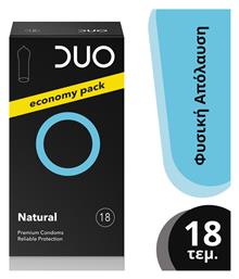 Προφυλακτικά Natural 18τμχ Duo