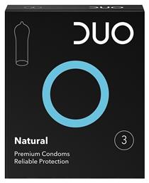 Προφυλακτικά Natural 3τμχ Duo