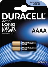 Ultra Αλκαλικές Μπαταρίες AAAA 1.5V 2τμχ Duracell