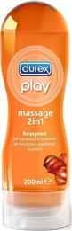 Durex Play Massage 2in1 Λιπαντικό Gel Guarana 200ml από το e-Fresh