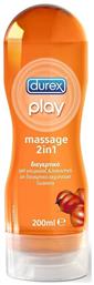 Play Massage 2in1 Λιπαντικό Gel Guarana 200ml Durex