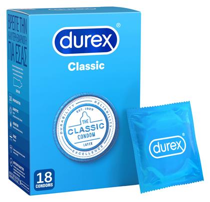 Προφυλακτικά Classic 18τμχ Durex