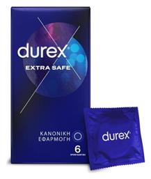 Προφυλακτικά Extra Safe 6τμχ Durex