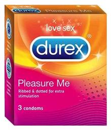 Προφυλακτικά Pleasure Max με Ραβδώσεις 3τμχ Durex