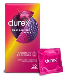 Durex Προφυλακτικά Pleasuremax με Ραβδώσεις 12τμχ