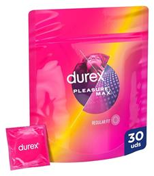 Προφυλακτικά Pleasuremax με Ραβδώσεις 30τμχ Durex