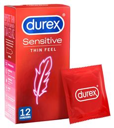 Προφυλακτικά Sensitive Λεπτά 12τμχ Durex