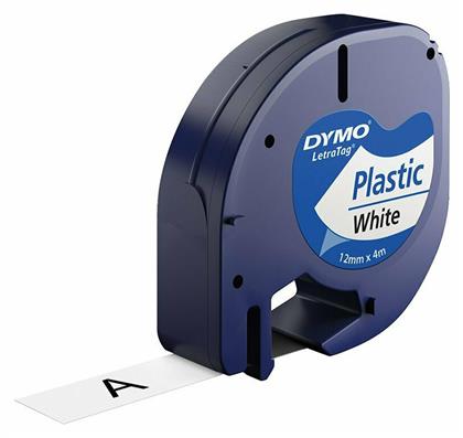 91221 Ταινία Ετικετογράφου 4m x 12mm σε Λευκό Χρώμα Dymo