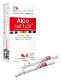 Alco Τεστ Μέτρησης Αλκοόλ 2τμχ DyonMed