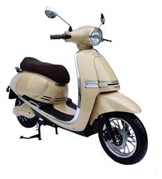E-Fun Ηλεκτρικό Μηχανάκι Ισχύος 4000W με Τελική Ταχύτητα 80km/h Αυτονομίας 150km Μπεζ - E Fun