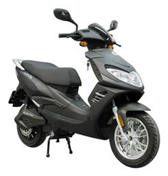 E-Fun Lipo Ηλεκτρικό Μηχανάκι Ισχύος 4000W με Τελική Ταχύτητα 80km/h Αυτονομίας 150km Μαύρο - E Fun