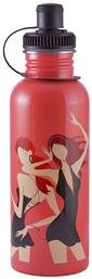 Ladies Sport Ανοξείδωτο Παγούρι 600ml Ροζ Ecolife