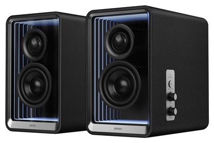 QR65 Αυτοενισχυόμενα Ηχεία 2 Δρόμων με Bluetooth 65W (Ζεύγος) Μαύρο Edifier