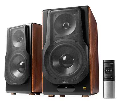 S3000MKII S3000MKII Αυτοενισχυόμενα Ηχεία 2 Δρόμων με Bluetooth (Ζεύγος) Καφέ Edifier