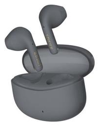 X2s Earbud Bluetooth Handsfree Ακουστικά με Αντοχή στον Ιδρώτα και Θήκη Φόρτισης Γκρι Edifier