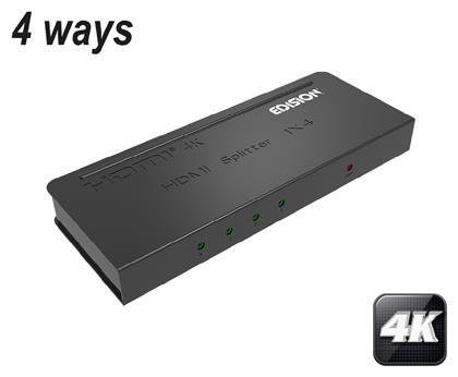 4K 1x4 HDMI Splitter 07-07-0102 Edision