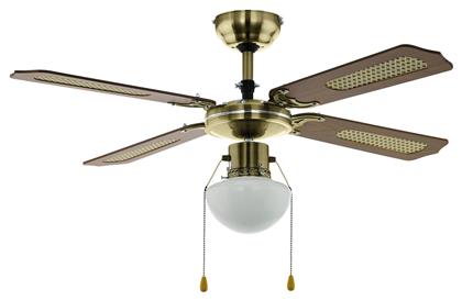 Tiggano 50W με Φως 107cm Καφέ Eglo