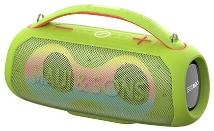 X Maui and Sons Bluetooth 20W έως 5 ώρες Πράσινο Egoboo