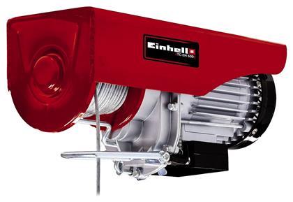 Ηλεκτρικό Παλάγκο TC-EH 600 για Φορτίο Βάρους έως 300kg σε Κόκκινο Χρώμα Einhell