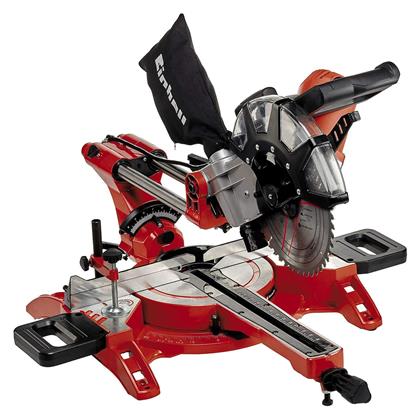 TC-SM 2534/1 Dual Φαλτσοπρίονο Συρόμενο με Ισχύ 2350W, Οδηγό Laser & Δίσκο Κοπής Διαμέτρου 250mm Einhell