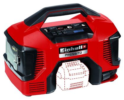 Τρόμπα Αυτοκινήτου Pressito 160PSI Επαναφορτιζόμενη 220V (Χωρίς Μπαταρία) Einhell