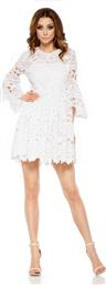 ΕΚΡΟΥ ΦΟΡΕΜΑ ΜΕ ΚΙΠΟΥΡ ΔΑΝΤΕΛΑ - 286818 από το Style Icon Boutique