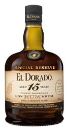 15 Years Old Ρούμι 700ml El Dorado