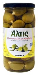 Ελιές Εκπυρηνωμένες με Γέμιση 510gr Κωδικός: 22935085 Ελαΐς