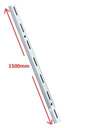 Element-System Ορθοστάτης Ραφιέρας Λευκός Μονής Διάτρησης Μήκους 150εκ. Element System