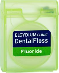 Elgydium Clinic Fluoride Κερωμένο Οδοντικό Νήμα με Γεύση Μέντα 35m