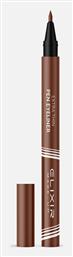 Extra Thin Στυλό Eye Liner 002 Brown Cafe Elixir