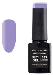 Semi Gel Ημιμόνιμο Βερνίκι Νυχιών 633 Lavender 5ml Elixir