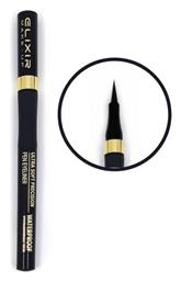 Ultra Soft Precision Waterproof Στυλό Eye Liner 1ml Elixir