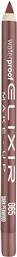 Waterproof Lip Liner 065 Dark Peawood Elixir