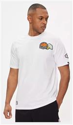 Ανδρικό T-shirt Κοντομάνικο Λευκό Ellesse