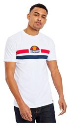 Ellesse Ανδρικό T-shirt Λευκό με Λογότυπο από το Troumpoukis